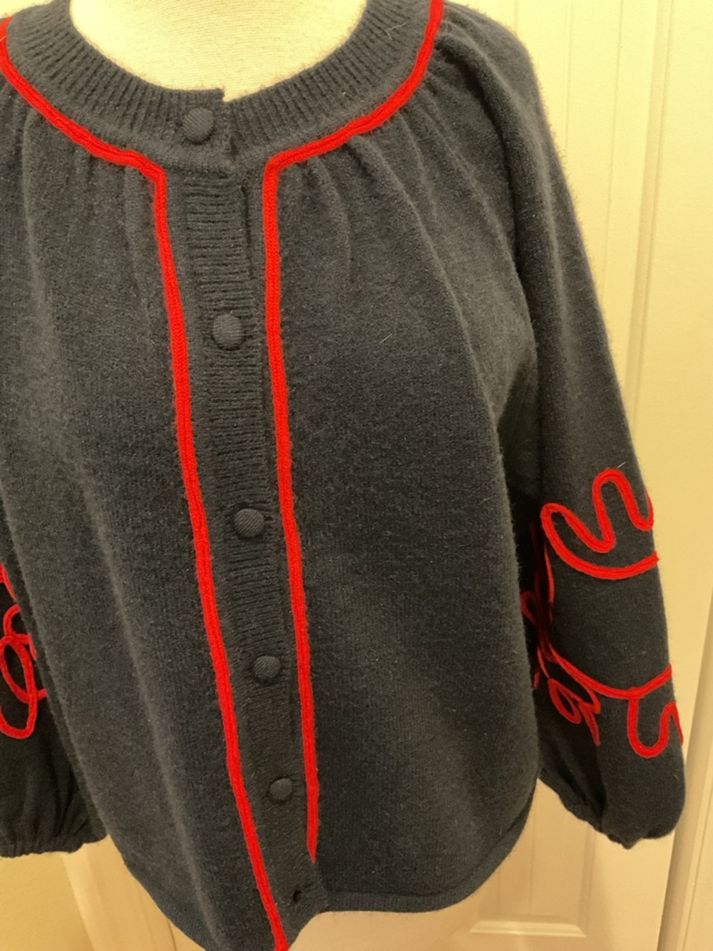 Hyacinth House Cardigan Soutache Stella Size S - Picture 2 of 6